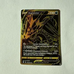 Pokemon Eternatus V Secret Rare Full Art Holo SV121/SV122 Shining Fates NM - Image 1