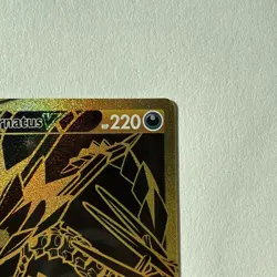 Pokemon Eternatus V Secret Rare Full Art Holo SV121/SV122 Shining Fates NM - Image 3