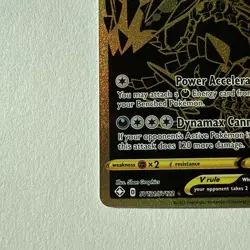 Pokemon Eternatus V Secret Rare Full Art Holo SV121/SV122 Shining Fates NM - Image 4