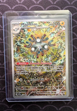 Magneton - SVP 159 - Illustration Rare - Black Star Promo - Pokemon Card - NM - Image 1