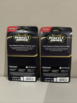 Pokemon Perfect Order - Blister 2x Bundle - Steelix + Clawitzer - Sealed NEW - Image 2