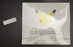 Pokemon TCG: 25th Anniversary Celebrations Elite Trainer Box (2021) 820650809439 - Image 1