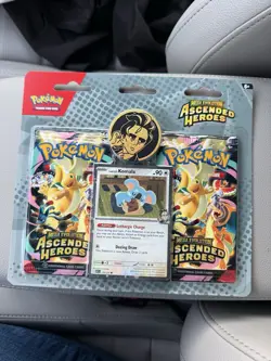 Pokemon TCG Mega Evolution Ascended Heroes Larry’s Komala 2 Pack Blister Sealed - Image 1