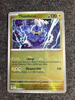 Thundurus (Poke Ball Pattern) 033/086 - SV: Black Bolt Pokemon TCG - Image 1