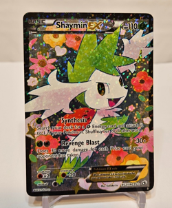 Shaymin EX RC21/RC25 Full Art Ultra Rare Legendary Treasures Pokemon 1462 - Image 1