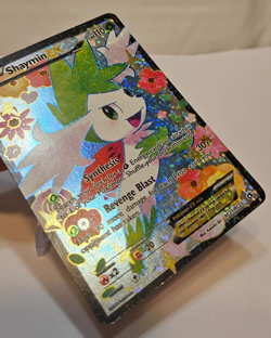 Shaymin EX RC21/RC25 Full Art Ultra Rare Legendary Treasures Pokemon 1462 - Image 5