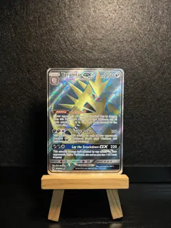 Pokemon - Tyranitar GX - 203/214 - S&M Lost Thunder - Full Art Holo Rare NM/VLP - Image 1