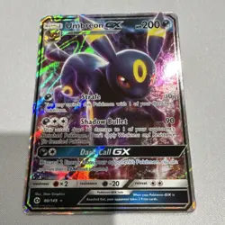 Pokemon TCG Umbreon GX Full Art Ultra Rare Holo SM Base Set 80/149 English - Image 1