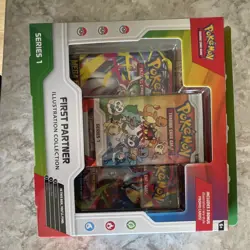 Pokemon TCG First Partner Illustration Collection Series 1 Box English - Image 1