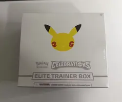 Pokemon TCG 25th Anniversary Celebrations Elite Trainer Box ETB 820650809439 - Image 1