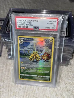 2023 Pokemon SWSH FA/Electivire Crown Zenith #GG08 PSA 10 GEM MT - Image 1