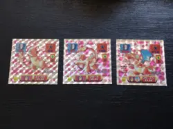 Pokemon Topsun Prism Charizard Charmander Charmeleon Amada Holo KAI Set Of 3 JPN - Image 3