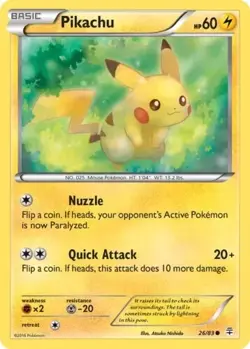 Pokemon TCG: Pikachu 26/83 NM Generations - Image 1