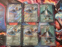 Empoleon Ex 114/094 NM Full Art Phantasmal Flames & Ex 070/094 Lot Of 6 - Image 1