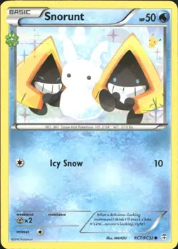 Snorunt RC7/RC32 Common Generations Pokemon Moderately Played - Image 1