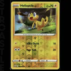 Helioptile 049/159 Crown Zenith - Reverse Holo - Common - Pokemon TCG - Image 1