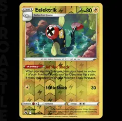 Eelektrik 048/159 Crown Zenith - Reverse Holo - Common - Pokemon TCG - Image 1