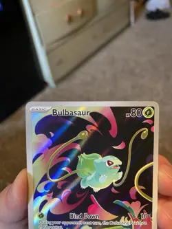 Bulbasaur 133/132 ME01: Mega Evolution Pokemon Illustration Rare MINT - Image 2