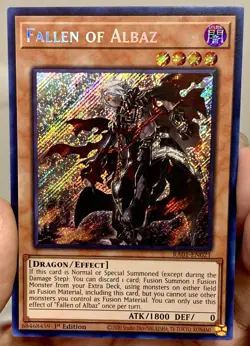 Yugioh Fallen of Albaz RA01-EN021 Secret Rare 1st Ed NM w/Tracking - Image 2