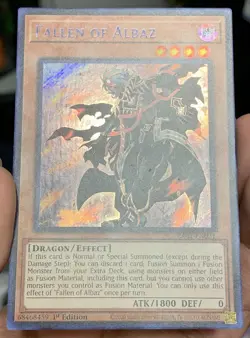 Yugioh Fallen of Albaz RA01-EN021 Secret Rare 1st Ed NM w/Tracking - Image 5