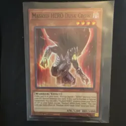 Yu-Gi-Oh! Masked HERO Dusk Crow MZMU-EN014 1st Edition Effect English - Image 1