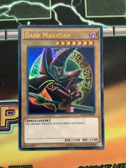 🔥 Yugioh Arcana Red Dark Magician YGLD-ENB02 ULTRA RARE HOLOFOIL NM 🔥 - Image 1
