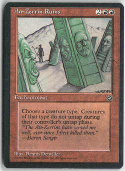An-Zerrin Ruins Magic The Gathering Homelands MTG Card Played - Image 1