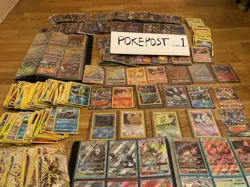 Pokemon Cards Bundle 100 Guaranteed Ultra Rare EX GX WOTC VMAX - Image 1