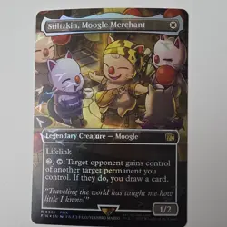 Final Fantasy Stiltzkin, Moogle Merchant Legendary Creature 0565 FFX Foil Rare - Image 1
