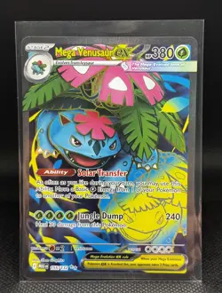 Mega Venusaur EX # 155/132 Ultra Rare Holo Pokemon 2025 Mega Evolutions - Image 1