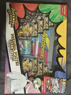 Pokemon Card Premium Poster Collection Mega Gardevoir Ex Ascended Heroes new - Image 1