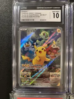 Pokemon Graded Card Lot Pikachu, Giovanni, Houndoom, Drowzee, Ninetales Raikou - Image 2