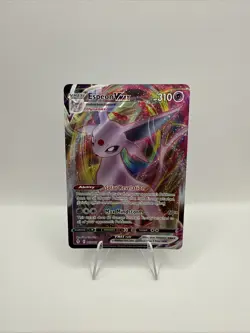 Espeon VMAX 065/203 Ultra Rare Holo Evolving Skies Pokemon TCG - Image 1