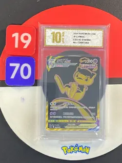Pokemon TCG S-Chinese Sword & Shield Mew VMAX CS5.1C 019/004 Grade10 - Image 1