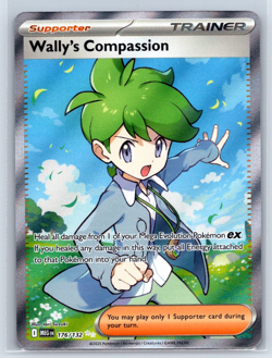 Wally's Compassion 176/132 Mega Evolutions Ultra Rare Pokemon TCG - Image 1