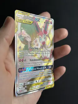 Pokemon Gardevoir & Sylveon GX 205/214 Tag Team Ultra Rare Full Art Holo 260 HP - Image 2