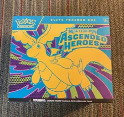 Pokemon TCG Ascended Heroes ETB Elite Trainer Box NEW & SEALED 2026 - Image 1