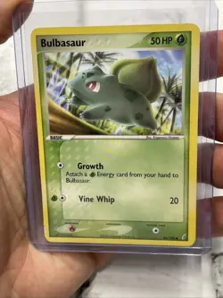 Bulbasaur ⭐ 46/100 Common Crystal Guardians 2006 Pokemon LP Lightly Played Card - Image 1