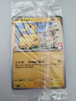 *SEALED* Pikachu SVP101 Black Star SV Promo Play League Pokemon Card - Image 1