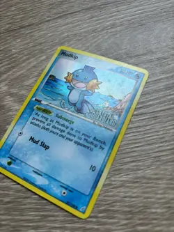 Pokemon EX Crystal Guardians Reverse Holo Mudkip 57/100 58/100 Print Line Stamp - Image 4