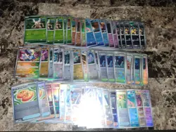 Pokemon Lot of 56 Prismatic Evolutions Pokeball and Master Ball Reverse Cards - Image 1