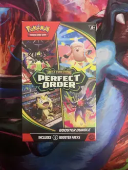 Pokemon Perfect Order Booster Bundle (6 Booster Packs) - New & Sealed Fast ship - Image 1