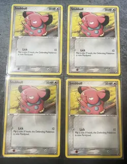 Snubbull 74/115 EX Unseen Forces Common 2005 Nintendo Pokemon Card VLP-NM - Image 1