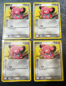 Snubbull 74/115 EX Unseen Forces Common 2005 Nintendo Pokemon Card VLP-NM - Image 2