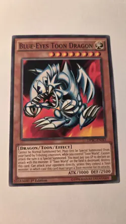 Blue-Eyes Toon Dragon - DPBC-EN043 - Common 1st Edition Yugioh Near Mint! - Image 1