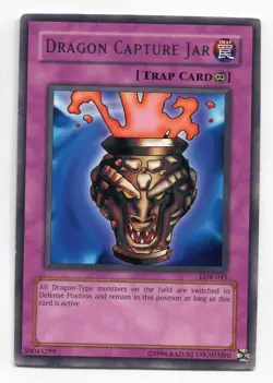 Yu-Gi-Oh! Dragon Capture Jar RAre englisch LOB-045 Drachenfanggefaß - Image 1