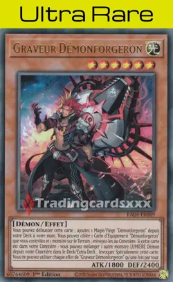 Yu-Gi-Oh! Graveur Demonforgeron : UR RA04-FR049 - Image 1