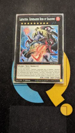 RA05-EN051 Laevatein, Generaider Boss of Shadows Starlight Rare 1st Ed YuGiOh - Image 1