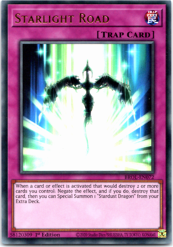 Starlight Road - BROL-EN072 - Ultra Rare - 1st Edition - Yugioh - Image 1