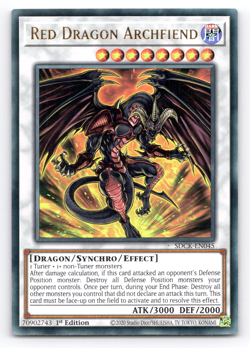 Red Dragon Archfiend - SDCK-EN045 - Ultra Rare - 1st Edition - Yugioh - Image 1